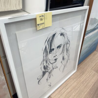 EX STAGING, ARTWORK, SOLD AS IS