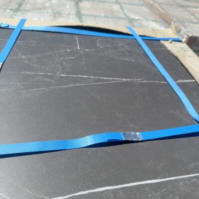 PALLET OF 600MM X 600MM NEBULA MATT ALFRESO/OUTDOOR TILE, DARK GREY STONE LOOK, ANTI SLIP FINISH (21 BOXES OF 1.44M2 PER PALLET)