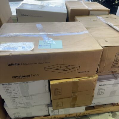 PALLET OF ASSORTED DESIGNER VANITY BOWLS PALLET OF ASSORTED DESIGNER VANITY BOWLS