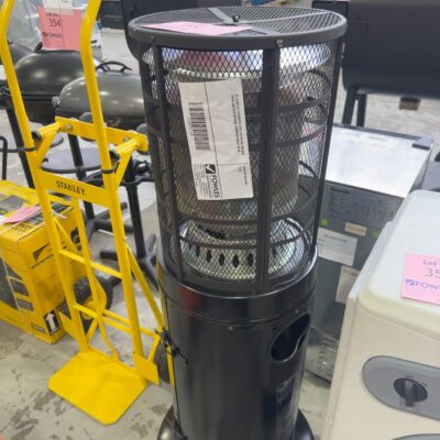 EX DISPLAY GASMATE STELLAR BLACK DELUXE AREA HEATER AH2066, RRP9 SOLD AS IS
