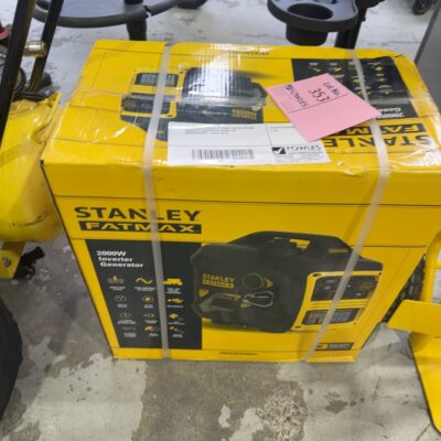 EX DISPLAY STANLEY FATMAX 2000W PETROL INVERTER GENERATOR RRP99, FMXGN4200021, SOLD AS IS
