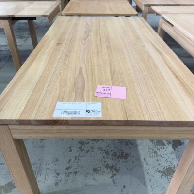 EX DISPLAY ELWOOD MESSMATE 1800MM DINING TABLE, SOLD AS IS