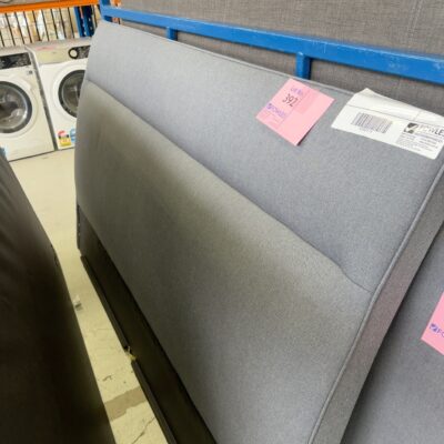 SAMPLE - NEW KENNEDY KING SIZE HEADBOARD ONLY, SLATE, SOLD AS IS