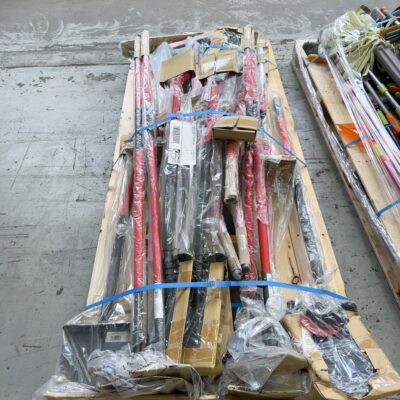 PALLET OF ASSORTED GARDENING TOOLS, SOLD AS IS #14