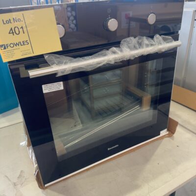 EX DISPLAY BAUMATIC B05M, 600MM ELECTRIC OVEN WITH 5 COOKING FUNCTIONS, RRP9 3 MONTH WARRANTY
