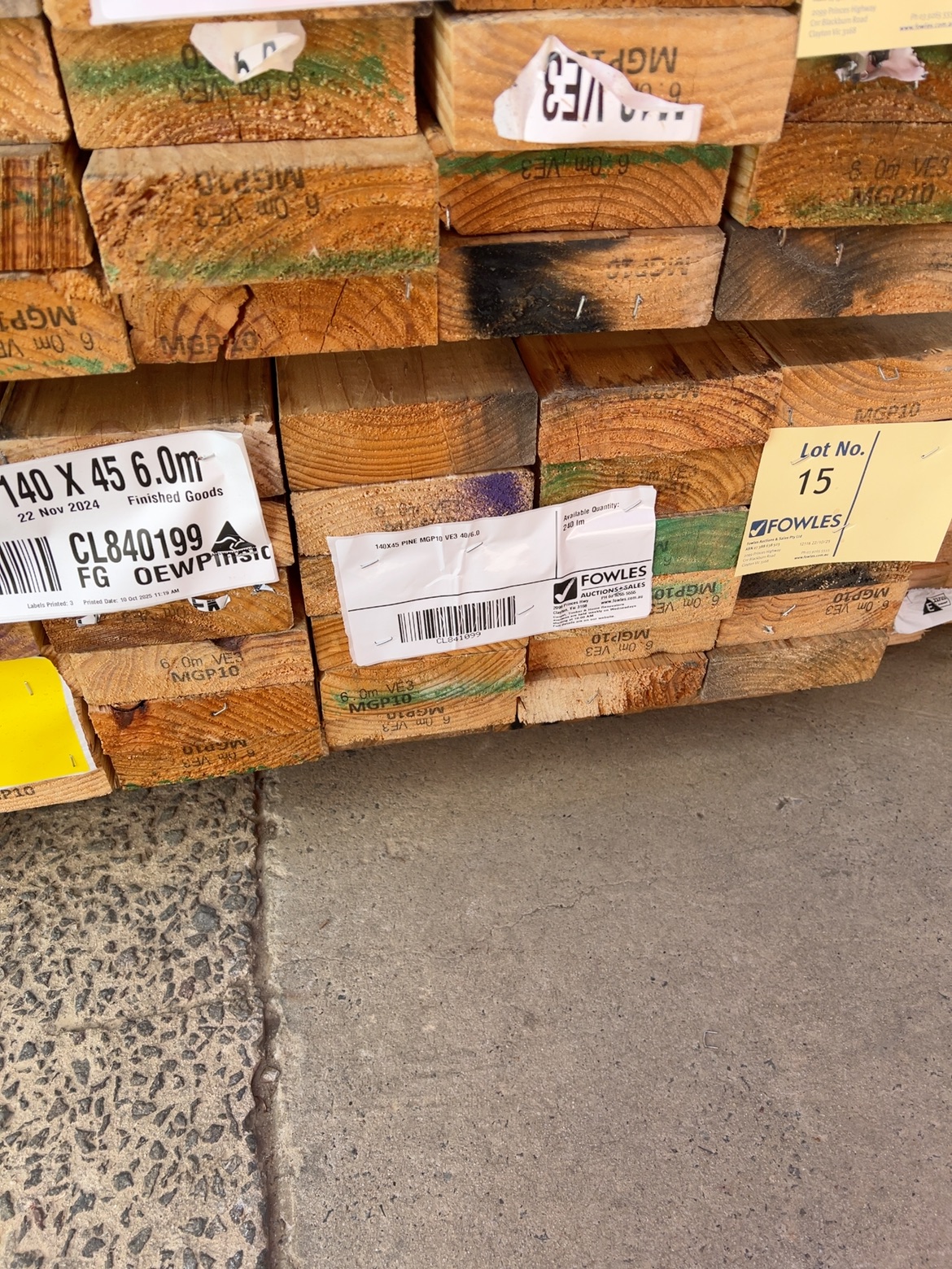 140X45 PINE MGP10 VE3 40/6.0