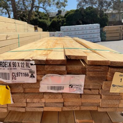 90X22 PINE MERCH UNTREATED DECKING 24/2.4 13/3.0 49/3.6