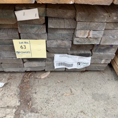 120X35 PINE 60/4.8 (PACK IS WEATHERED AND MAY CONTAIN MOULD) SOLD AS IS