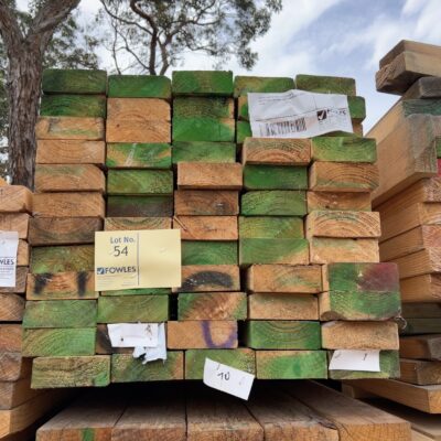 120X45 MGP10 PINE 60/3.6 (PACK IS WEATHERED AND MAY CONTAIN MOULD) SOLD AS IS