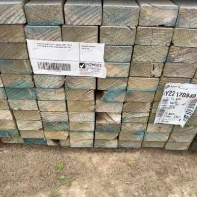 90X45 T2 BLUE UTILITY GRADE PINE-88/3.6 (THIS PACK IS AGED STOCK AND SOLD AS)