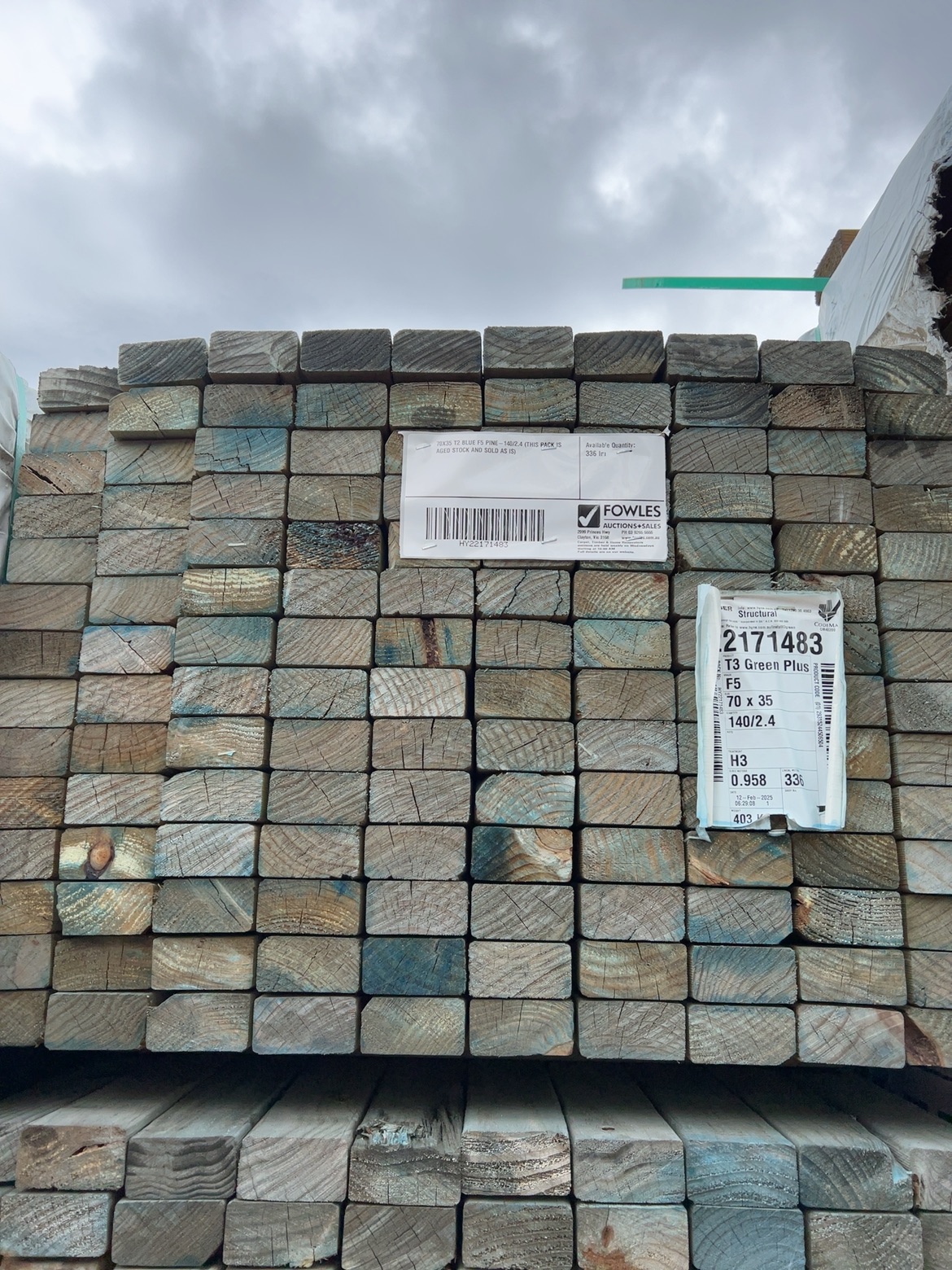 70X35 T2 BLUE F5 PINE-140/2.4 (THIS PACK IS AGED STOCK AND SOLD AS IS) 70X35 T2 BLUE F5 PINE-140/2.4 (THIS PACK IS AGED STOCK AND SOLD AS IS)