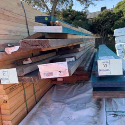 MIXED PACK OF TIMBER & LVL BEAMS