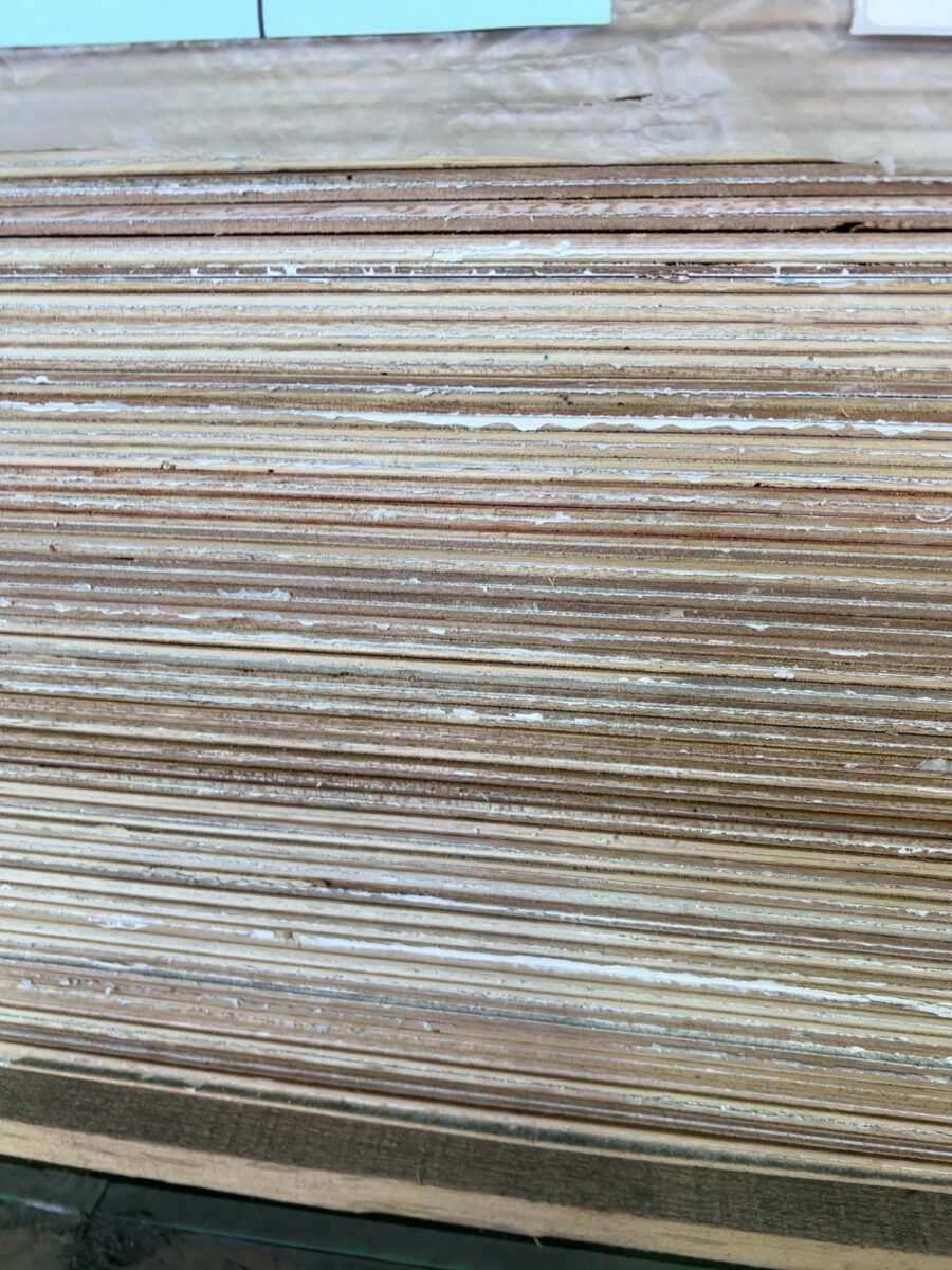 2440X1220X3.2MM POLYESTER LEATHER EMBOSSED PLYWOOD SHEETS- (PACK NUMBERS 319344 & 319345 IN 1 PACK)