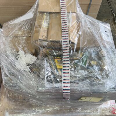 PALLET OF ASSORTED GAINSBOROGH AND LOCKWOOD DOOR HARDWARE SOLD AS IS