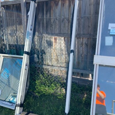 2440X930 ALUMINIUM ENTRY FRAME