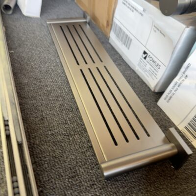 AXUS PLUS SQUARE SHELF BRUSHED GUNMETAL PVD AX94530.GM