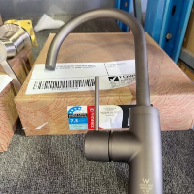 PHOENIX VIVID SLIMLINE GOOSENECK MIXER, GUNMETAL VS735GM, 12 MONTH WARRANTY