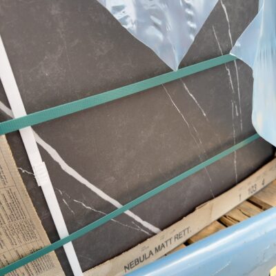 600 X 600 NEBULA MATT ALFRESCO/OUTDOOR TILE, DARK GREY STONE LOOK, ANTI SLIP FINISH (32 BOXES OF 1.44M2 PER PALLET)