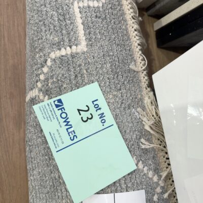 EX STAGING FLOOR RUG, SOLD AS IS