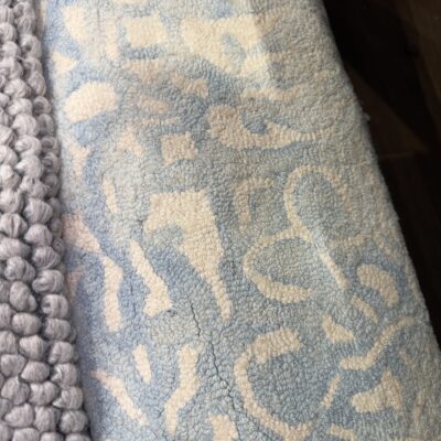 EX STAGING FLOOR RUG, SOLD AS IS