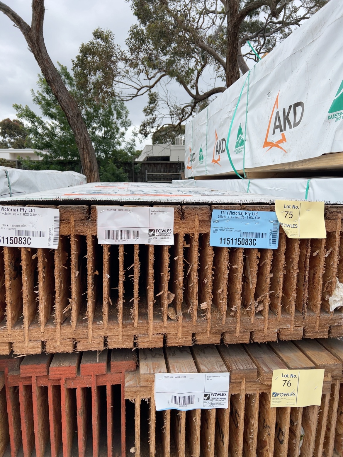 356X70 H2S I JOISTS-27/3.0 356X70 H2S I JOISTS-27/3.0