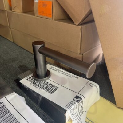 ASTRA WALKER ICON TOILET ROLL HOLDER, IRON BRONZE, A67.61.V2.13 RRP$241