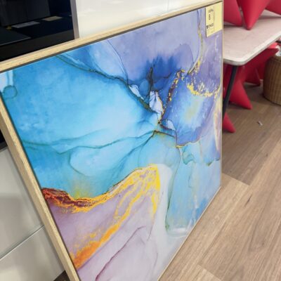 EX HIRE - ARTWORK IN TIMBER FRAME, SOLD AS IS