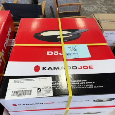 NEW PIZZA ACCESSORY FOR KAMADO JOE - CLASSIC JOE SIZE, TURNS KAMADO GRILL INTO PIZZA OVEN, RRP$500