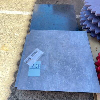 PALLET OF BLACK CAFE BENCH TOPS, SOLD AS IS