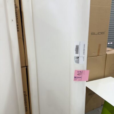 EX EVENT HIRE - LARGE WHITE ACRYLIC EXPO PILLARS, CAN BE ILLUMINATED, SOLD AS IS EX EVENT HIRE - LARGE WHITE ACRYLIC EXPO PILLARS, CAN BE ILLUMINATED, SOLD AS IS