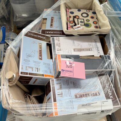 PALLET OF NEAT FREAK STORAGE SYSTEM PACKS & CLOTH BASKETS PALLET OF NEAT FREAK STORAGE SYSTEM PACKS & CLOTH BASKETS