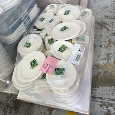 PALLET OF ASSORTED PAPER PLATES SOLD AS IS PALLET OF ASSORTED PAPER PLATES SOLD AS IS