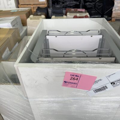 PALLET OF KABOODLE CABINETS 985/300/600MM WIDE, WITH RECTRACTABLE SHELF ACCESSORIES, MD10-22-002 PALLET OF KABOODLE CABINETS 985/300/600MM WIDE, WITH RECTRACTABLE SHELF ACCESSORIES, MD10-22-002