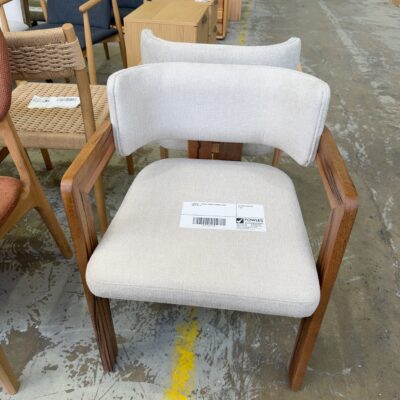 SAMPLE - MARRI TIMBER DINING CHAIR, SOLD AS IS SAMPLE - MARRI TIMBER DINING CHAIR, SOLD AS IS