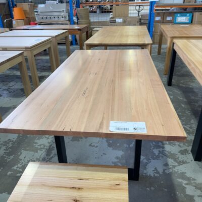 EX DISPLAY SOUTH WHARF 2000MM TASMANIAN OAK DINING TABLE SOLD AS IS
