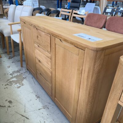 EX DISPLAY TAHOE NATURAL OAK 1390MM BUFFET, SOLD AS IS EX DISPLAY TAHOE NATURAL OAK 1390MM BUFFET, SOLD AS IS