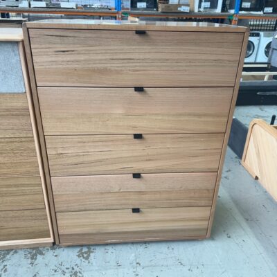 EX DISPLAY MAXWELL MESSMATE TALLBOY, SOLD AS IS EX DISPLAY MAXWELL MESSMATE TALLBOY, SOLD AS IS