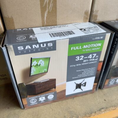 NEW SANUS F 215C-B2, FULL MOTION TV WALL MOUNT, EXTENDS TO 39CM, SWIVEL 45 DEGREE, FITS MOST FLAT PANEL TV 32" TO 47", RRP$159.00