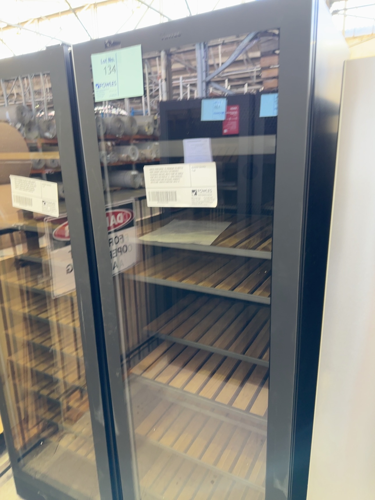 VINTEC VWM198PBA-R, PREMIUM 126 BOTTLE WINE CABINET WITH FULLY EXTENDABLE TELESCOPIC SHELVES, MULTI TEMP OR SINGLE ZONE WITH LED DISPLAY, X-WIDE CRADLES, DOUBLE GLAZE ANTI UV GLASS, HUMIDITY RECYCLING, WINTER FUNCTION, WITH 12 MONTH WARRANTY VINTEC VWM198PBA-R, PREMIUM 126 BOTTLE WINE CABINET WITH FULLY EXTENDABLE TELESCOPIC SHELVES, MULTI TEMP OR SINGLE ZONE WITH LED DISPLAY, X-WIDE CRADLES, DOUBLE GLAZE ANTI UV GLASS, HUMIDITY RECYCLING, WINTER FUNCTION, WITH 12 MONTH WARRANTY