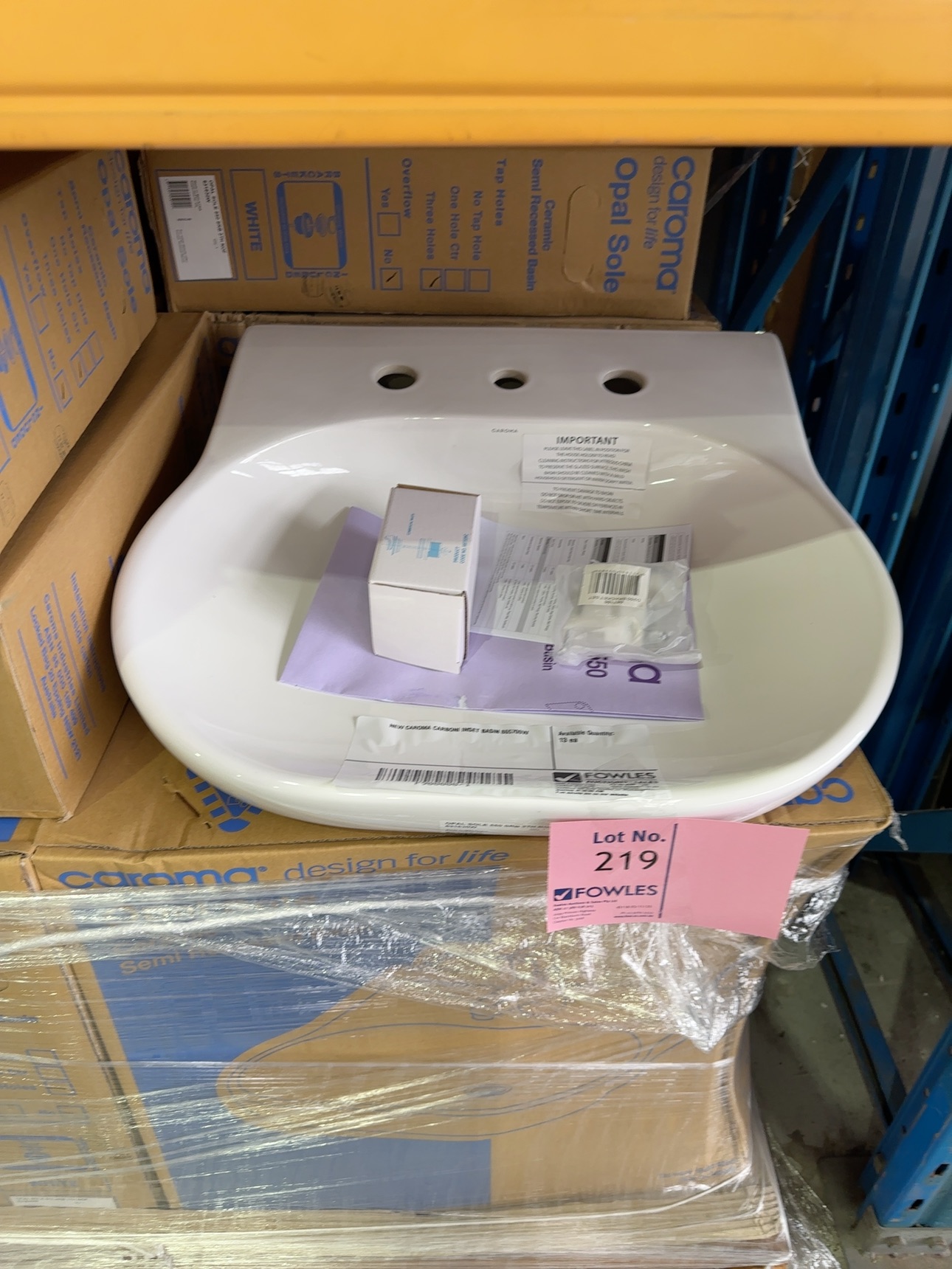 NEW CAROMA CARBONI INSET BASIN 865700W NEW CAROMA CARBONI INSET BASIN 865700W