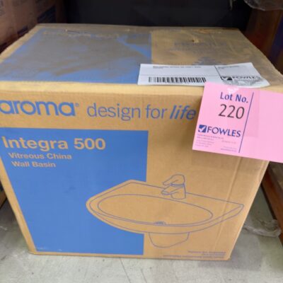 NEW CAROMA INTEGRA 500 VANITY BOWL 648230W NEW CAROMA INTEGRA 500 VANITY BOWL 648230W