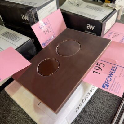 NEW ASTRA WALKER FLUSH PLATE TUSCAN BRONZE A99.92.17