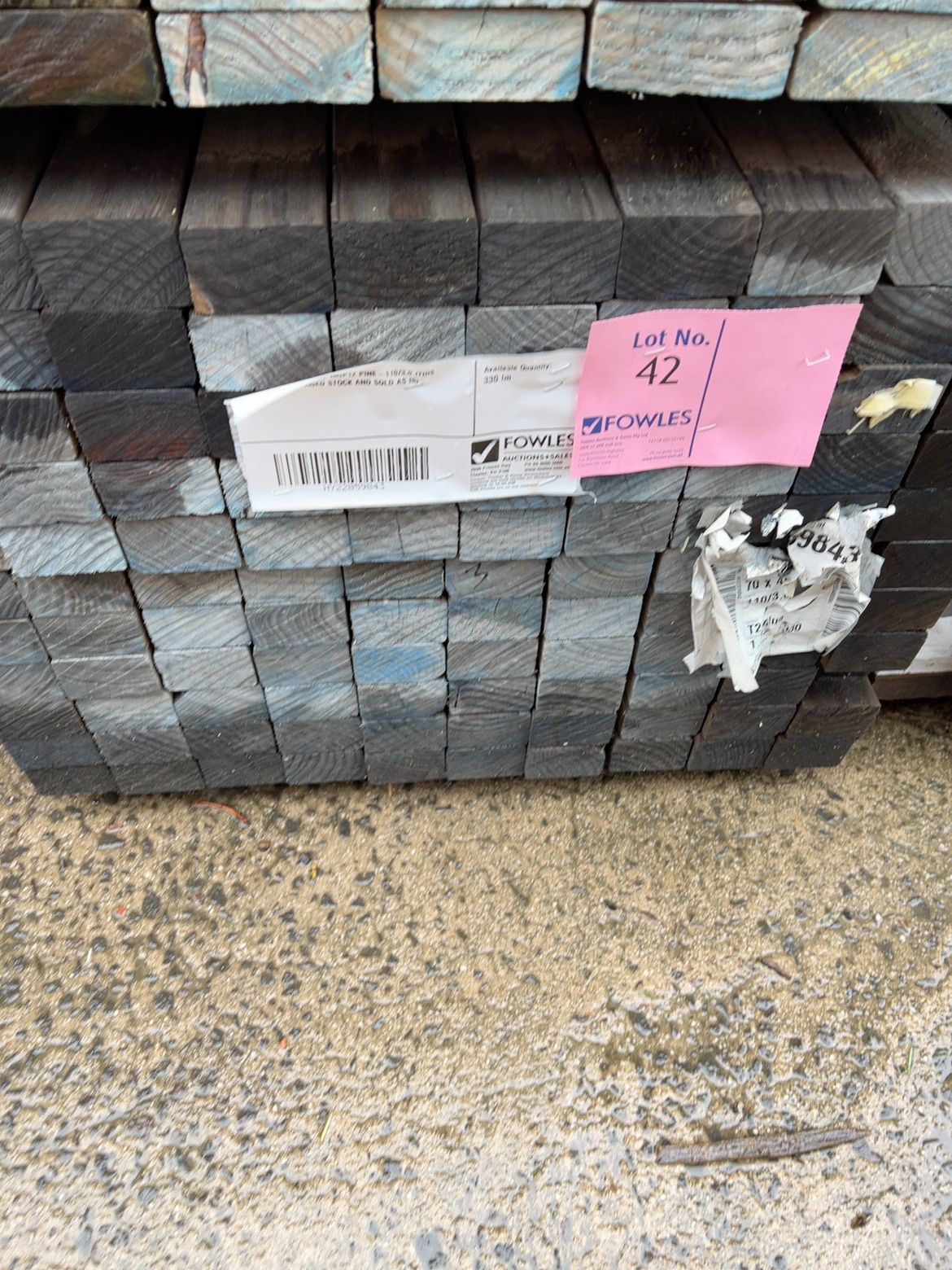 70X45 T2 BLUE MGP12 PINE-110/3.0 (THIS PACK IS AGED STOCK AND SOLD AS IS) 70X45 T2 BLUE MGP12 PINE-110/3.0 (THIS PACK IS AGED STOCK AND SOLD AS IS)