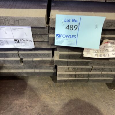 285X33 GLACIAL OAK LAM STANDARD GRADE KD HARDWOOD-18/5.7 (THIS PACK IS WEATHERED AND SOLD AS IS)