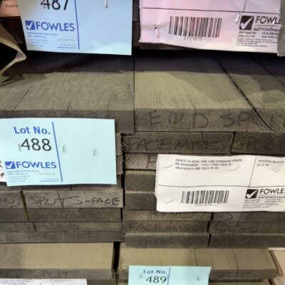 285X33 GLACIAL OAK LAM STANDARD GRADE KD HARDWOOD-16/5.7 (THIS PACK IS WEATHERED AND SOLD AS IS) 285X33 GLACIAL OAK LAM STANDARD GRADE KD HARDWOOD-16/5.7 (THIS PACK IS WEATHERED AND SOLD AS IS)