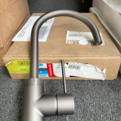PHOENIX VIVID SINK MIXER 160MM GOOSENECK GUNMETAL, VS735GM , 12 MONTH WARRANTY RR$415