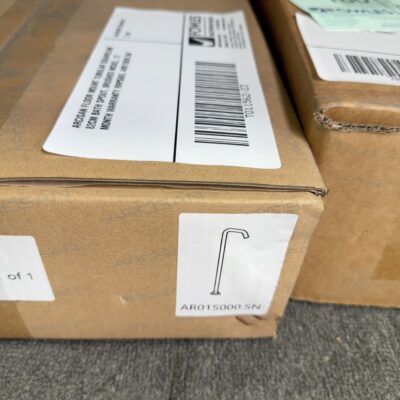 ARCISAN FLOOR MOUNT TUBULAR SQUARELINE 82CM BATH SPOUT, BRUSHED NICKEL, 12 MONTH WARRANTY RRP$605, AR015000.SN ARCISAN FLOOR MOUNT TUBULAR SQUARELINE 82CM BATH SPOUT, BRUSHED NICKEL, 12 MONTH WARRANTY RRP$605, AR015000.SN