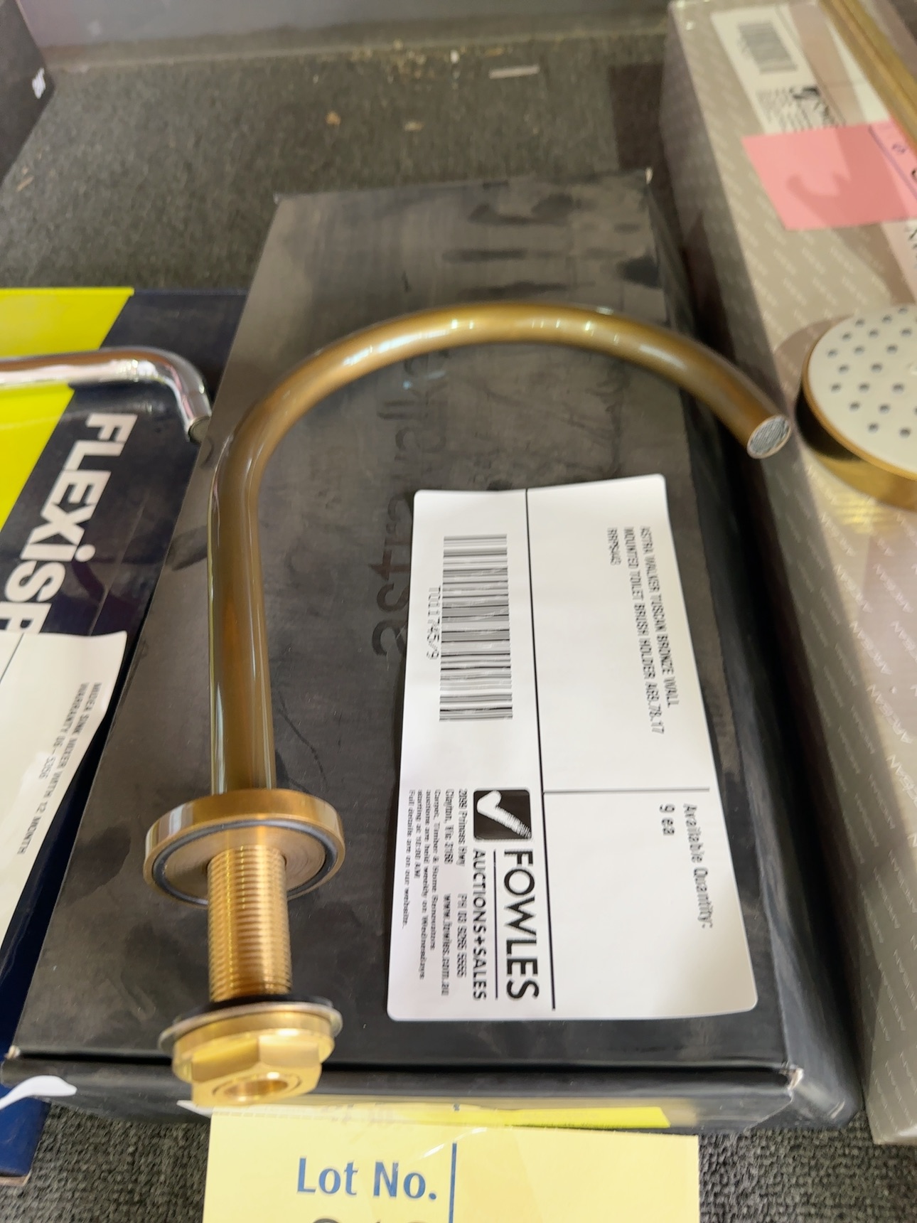 ASTRA WALKER TUSCAN BRONZE WALL MOUNTED TOILET BRUSH HOLDER A69.78.17 RRP$443 ASTRA WALKER TUSCAN BRONZE WALL MOUNTED TOILET BRUSH HOLDER A69.78.17 RRP$443