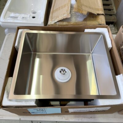 NEW CORA ABOVE/UNDERMOUNT SINK 540 X 440 X 215MM, S/STEEL, PR504ON-A-215