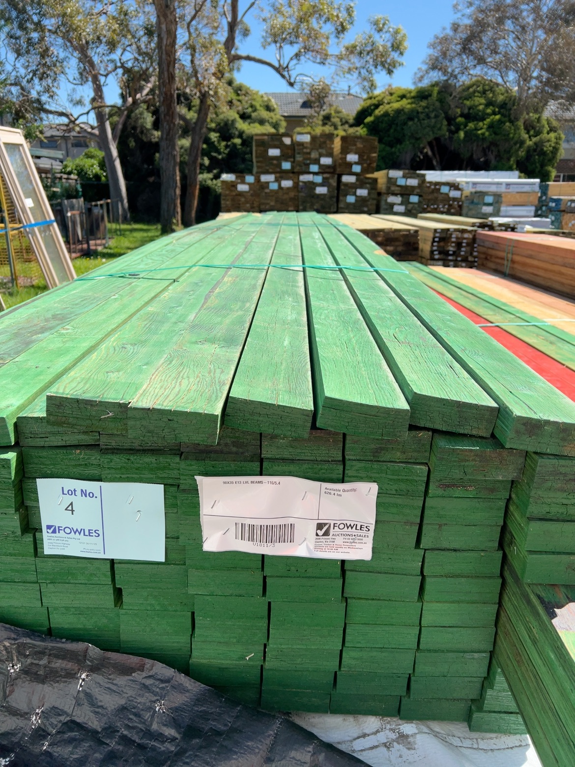 90X35 E13 LVL BEAMS-116/5.4 90X35 E13 LVL BEAMS-116/5.4